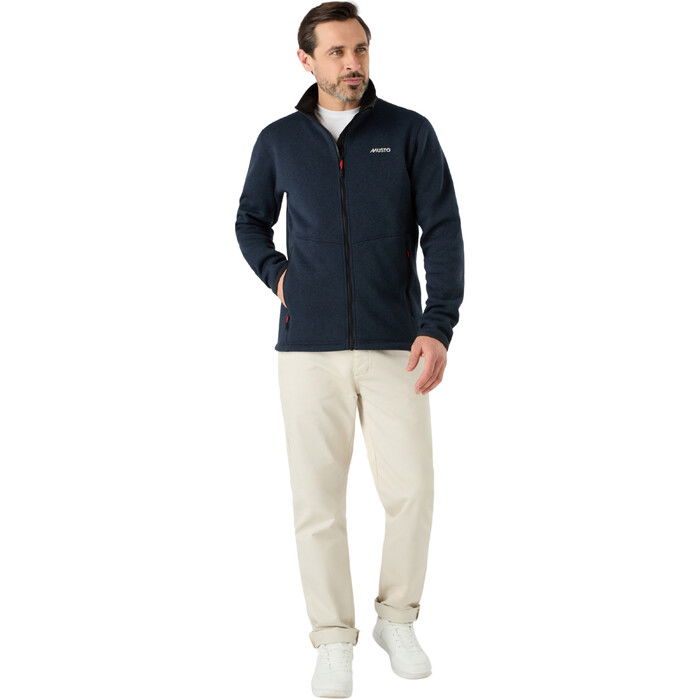 2024 Musto Hombres Punto Fleece 82556 - True Navy / Marle